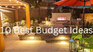 10 Best Landscaping BUDGET Ideas [upl. by Ole486]