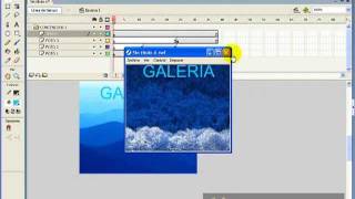 Crear y ordenar capas y carpetas en flash [upl. by Elorak]