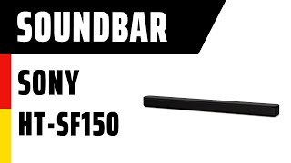 Soundbar Sony HTSF150  Deutsch [upl. by Charlet]