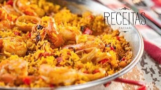 Paella de frutos do mar  Receitas Zaffari [upl. by Monty]