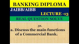 BANKING DIPLOMA JAIBBAIBB [upl. by Lacee]