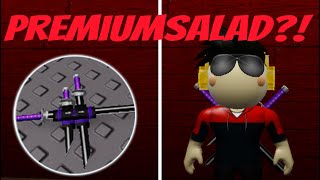 HOW TO GET THE quotPREMIUMSALADquot BADGE  PREMIUMSALAD MORPH IN PIGGY RP  INFECTION ROBLOX [upl. by Ahsema5]