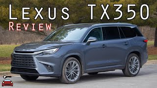 2024 Lexus TX350 Luxury AWD Review  Is It Worth 70000 [upl. by Theobald]