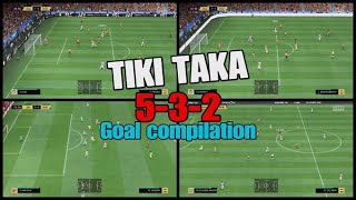 FIFA 22 Ultimate Team TIKI TAKA Goals Compilation with 532 [upl. by Ahsinoj]