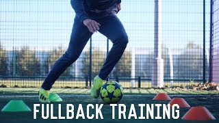 Individual Fullback Training  3 Drills To Become a Better Left or Right Back [upl. by Georgia]