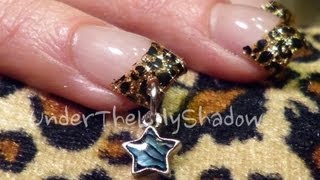 ☆★Leopard nails  dangle ☆★ [upl. by Dnivra486]