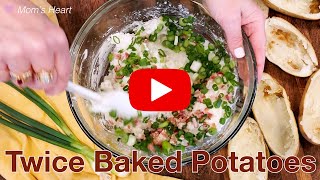 Recipe for Twice Baked Potatoes [upl. by Rollins]