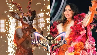 The Masked Singer  Gazelle  All Performances and Reveal [upl. by Norbert349]