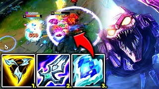 SKARNER TOP 100 SHREDS EVERYTHING IN SIGHT THIS IS FANTASTIC  S13 Skarner TOP Gameplay Guide [upl. by Alby]