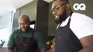 GQ Lunch with Tendai Mtawarira and Molife Kumona  GQ South Africa [upl. by Bernardina865]