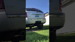 2005 Jeep Grand Cherokee 57L HEMI dual exhaust w Magnaflow [upl. by Cassella82]