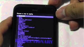 Howto Flash CyanogenMod 7 HTC Incredible S [upl. by Nire]