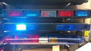 Lightbar Highlight Whelen Edge 9000 [upl. by Ahsauqram]