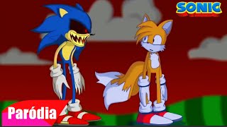 SONIC EXE MATOU O TAILS shorts [upl. by Sherj]