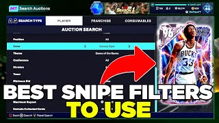 YOU NEED TO USE THESE SNIPE FILTERS IF YOU WANT TO MAKE EXTRA MT IN NBA 2K25 MYTEAM [upl. by Neill]