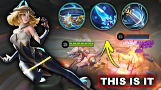 FOUND THE BEST BUILD FOR THIS BEAUTIFUL  MOBILE LEGENDS [upl. by Kania352]