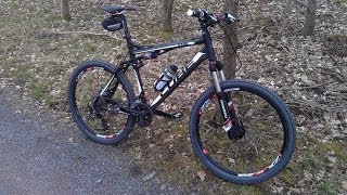 Cube XMS 2012 Full Suspension Mountain Bike  Manitou  Schwalbe  Ryder  Easton  Shimano XT  MTB [upl. by Naffets]