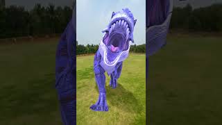 TRex Magic Fight In Jurrassic World  VFX Park  youtubeshorts shorts vfx [upl. by Martsen]