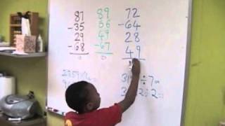 6 Year old shows Mental Math [upl. by Syverson]