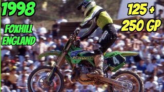 1998 MOTOCROSS 125 amp 250s FOXHILL MXGP [upl. by Diego]