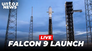 LIVE SpaceX Falcon 9 rocket launches 22 Starlink satellites from Cape Canaveral [upl. by Hcahsem]