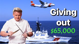 THE COAST GUARD WILL PAY YOU 65000 TO COOK [upl. by Noed]