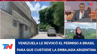 EL GOBIERNO ARGENTINO RECHAZO LA DECISION DE MADURO Y AGRADECIÓ A BRASIL POR CUSTODIAR LA EMBAJADA [upl. by Ahselef321]