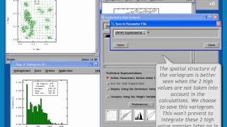 Geovariances  Data QC and variography with Isatis highvalue Exploratory Data Analysis [upl. by Annal]