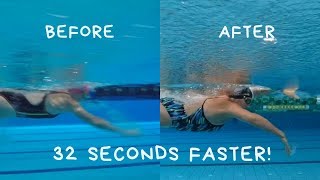 How To Swim 32 Seconds FASTER Per 100m In A Half Ironman Race [upl. by Harrus]