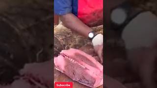 Tuna fish Cutting Skills  Best Tuna Fish Cutting Experience [upl. by Nuahsak]