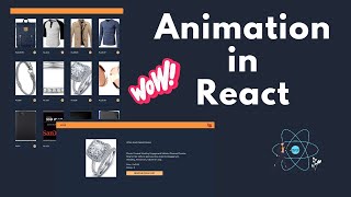 Animation in react  framermotion library [upl. by Rashida40]