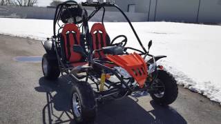 200cc Fully automatic go kart with reverse [upl. by Weisler]