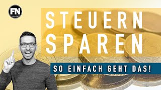 Einfach Steuern sparen mit Werbungskosten  Steuererklärung Tipps und Tricks  Werbungskosten Steuer [upl. by Eras829]