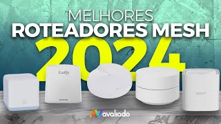 TOP 5 MELHORES roteadores WIFI MESH de 2024 ✅NÃO COMPRE antes de ver este VÍDEO [upl. by Elyag795]