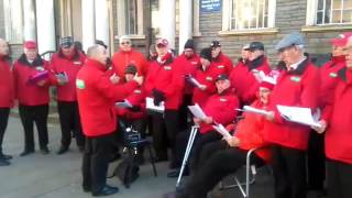 Maesteg Gleeman Male Voice Choir performing [upl. by Oech248]