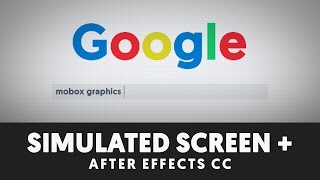 How to Simulate Computer Screen in After Effects Tutorial  T056 [upl. by Notlem]