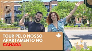 TOUR COMPLETO PELA NOSSA PRIMEIRA CASA NO CANADÁ 🏠🍁🚚 [upl. by Janith]