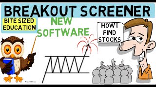 CONSOLIDATION BREAKOUT SCANNER  Popular trading strategy used by the likes of Nicolas Darvas etc [upl. by Allemac]