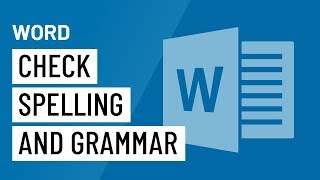 Word Check Spelling and Grammar [upl. by Goldia]