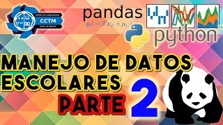 Búsquedas correlaciones y gráficas Información estudiantes Pandas Python  Parte 2 [upl. by Ocirnor11]