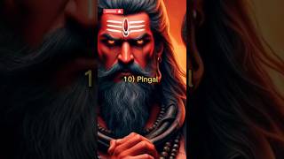 11 Rudra Avatar Of Lord Shivapart1 shorts hindumythology shiva [upl. by Prussian]