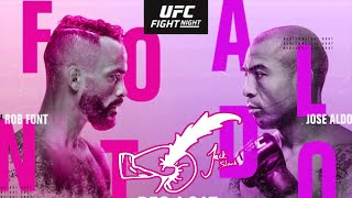 Jose Aldo vs Rob Font Preview Boicast 15 [upl. by Turro31]