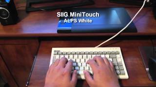 Keyboard Comparison Logitech HHKB Realforce SIIG Chicony Filco KBTalking [upl. by Analrahc]