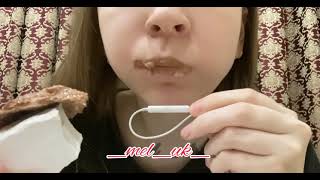 📹 MUKBANG  ASMR  DRY CHALK WITH PASTE  Сухой мел с пастой → VPCHALK [upl. by Lalage]