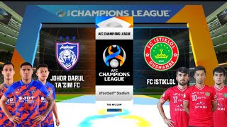 Johor Darul Tazim vs FC Istiklol  AFC Champions League 20232024  Rematch of 2015 AFC Cup Final [upl. by Lashond]