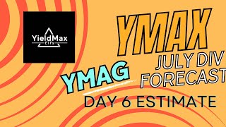 YMAXYMAG Dividend Forecast 2 more trading days to go [upl. by Roxi777]