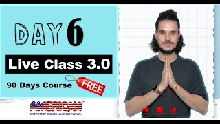 Live Class 30  Day 6  Lets make GRAMMAR easy  Main Class [upl. by Howzell]