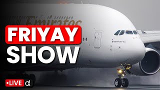 🔴 Manchester Airport LIVE ✈️ FriYAY Show [upl. by Born]