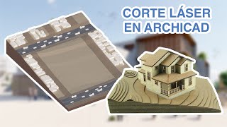 COMO PREPARAR MI TOPOGRAFIA PARA CORTE LASER EN archicad ✅FÁCIL Y SENCILLO ✅👇 [upl. by Jedthus]