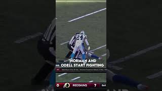 Odell Beckham Jr vs Josh Norman obj OBJ joshnorman [upl. by Narih]